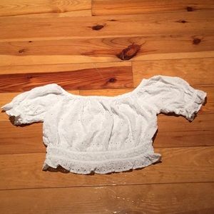 American Eagle crop top.